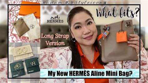 hermes aline mini bag review|Hermes aline bag review.